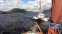 Surfing down Loch Lomond